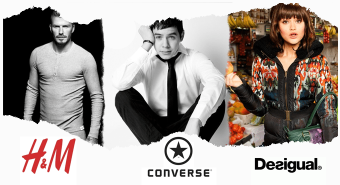 H&M, Converse a Desigual