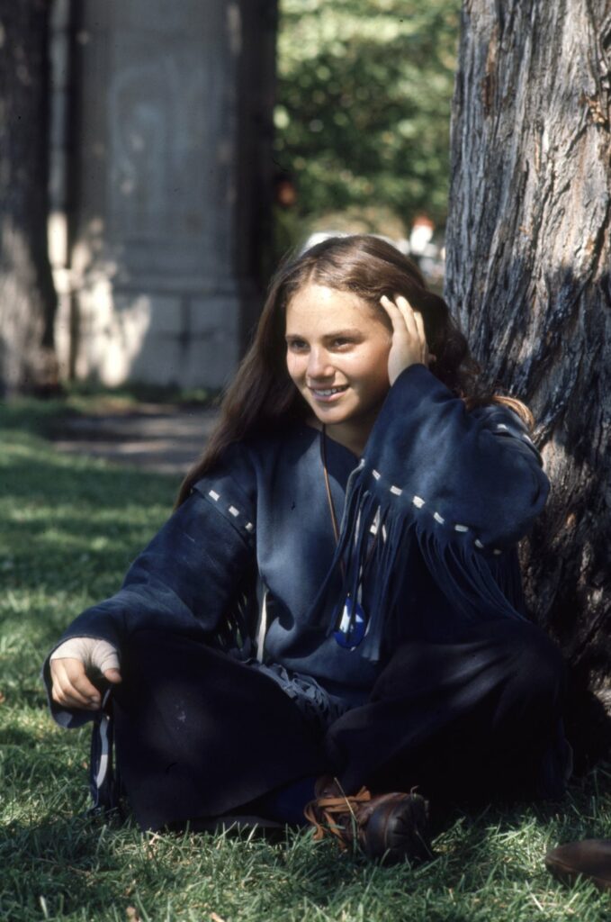 Highschooler In 'Hippy' Fashions