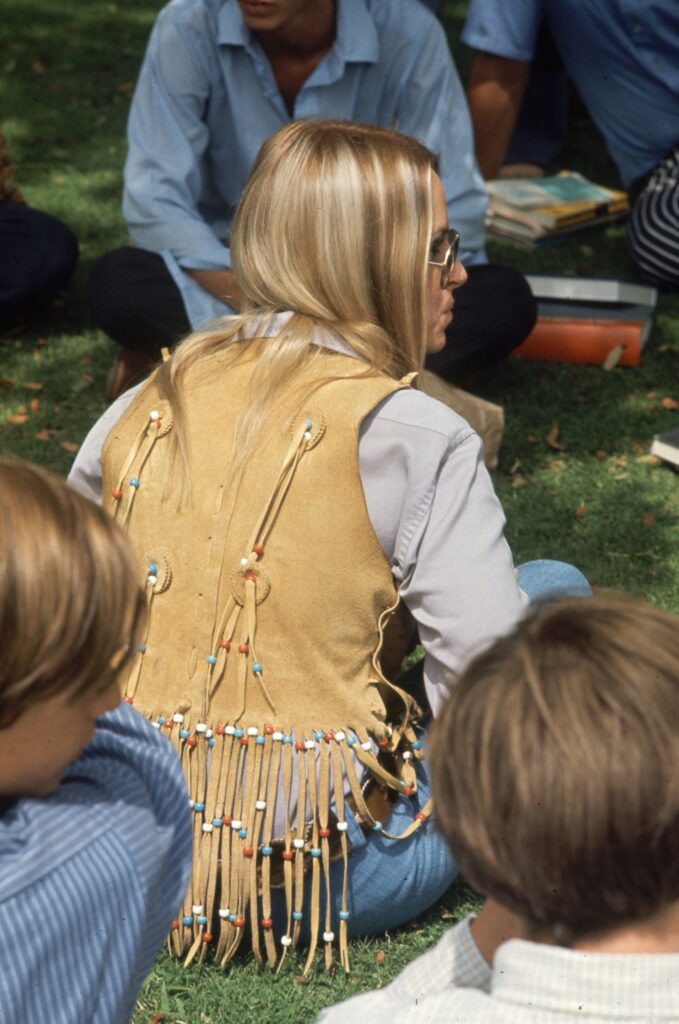 Highschooler In 'Hippy' Fashions