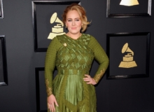 Adele,At,The,59th,Grammy,Awards,Held,At,The,Staples