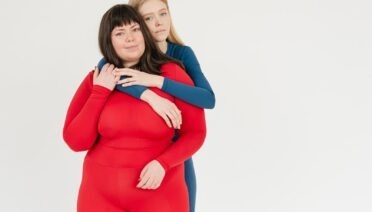 Tender women with different body types in studio