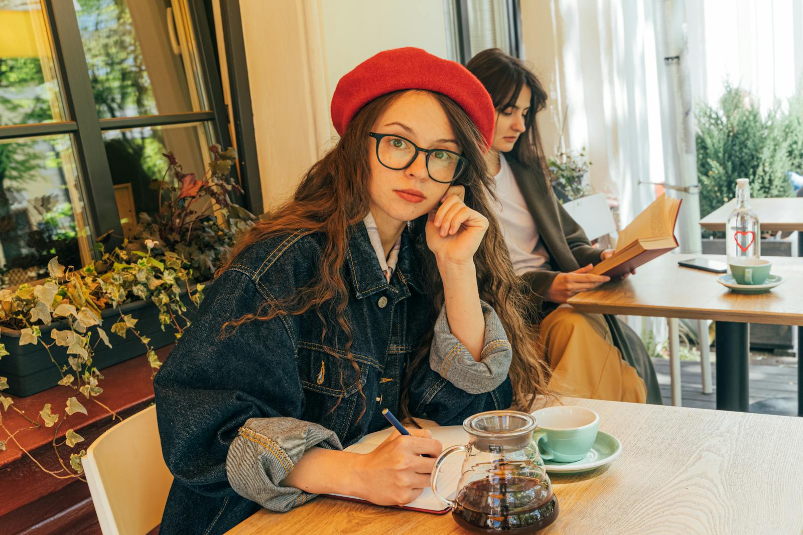 Women at a Coffee Shop